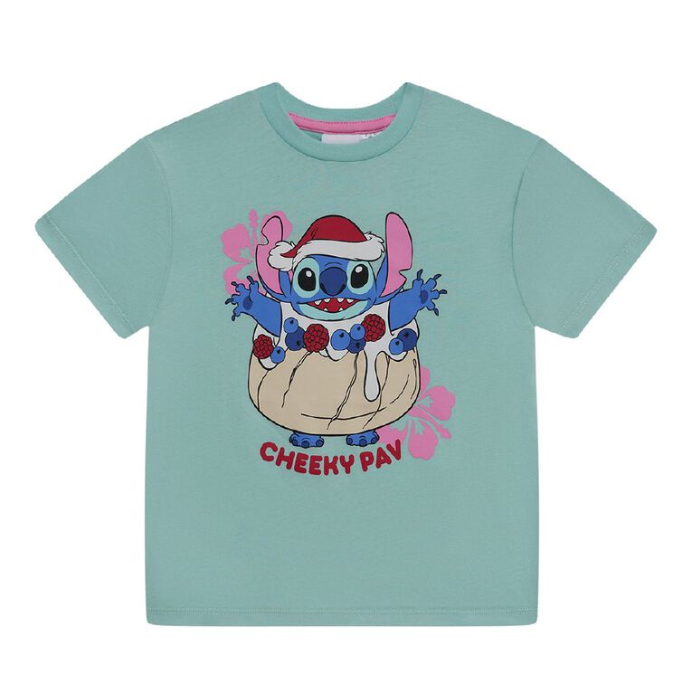 Lilo & Stitch Preschool Printed Relaxed Tee, Blue Light, hi-res