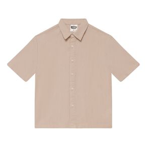 Young Original Short Sleeve Linen Blend Shirt