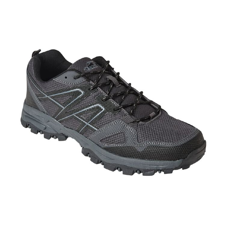 Slazenger Men's Alpine Outdoor Shoes, Black/Grey, hi-res