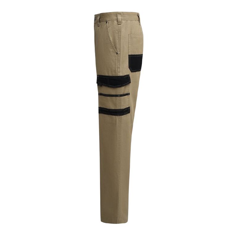 Rivet Men's Utility Pants, Khaki, hi-res