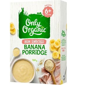 Only Organic Banana Porridge 120g