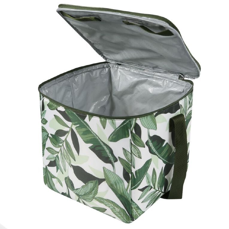 Living & Co Cooler Bag 20 Litre Tropical Palm, , hi-res