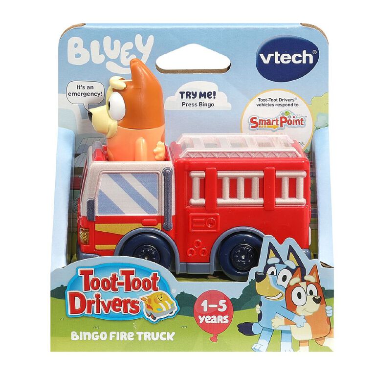 Vtech Bluey Toot Toot Drivers Vehicles, , hi-res