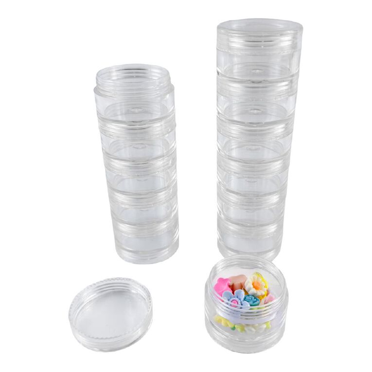 Uniti Stackable Storage Containers 12 Pieces, , hi-res