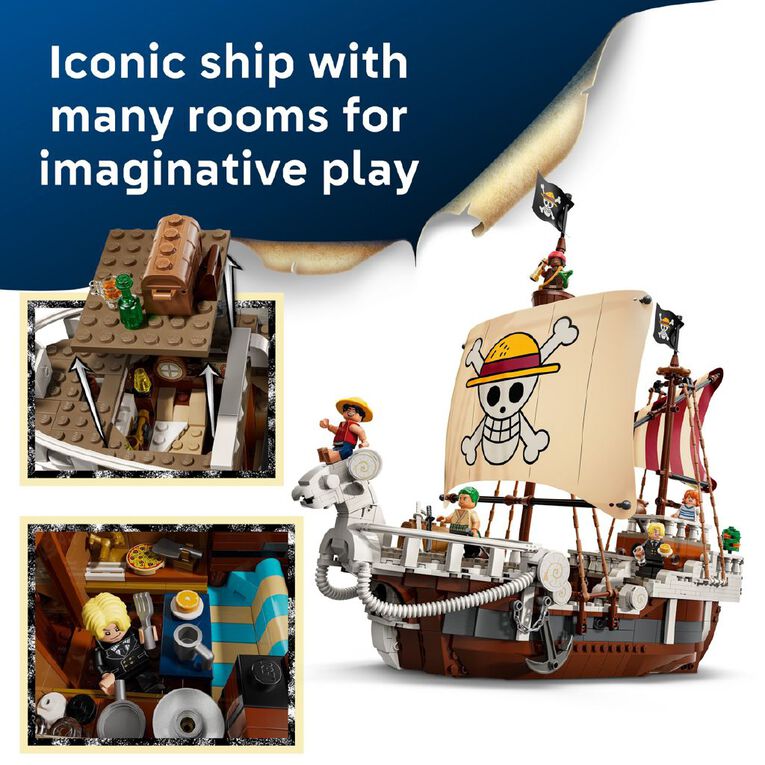LEGO One Piece The Going Merry Pirate Ship 75639, , hi-res