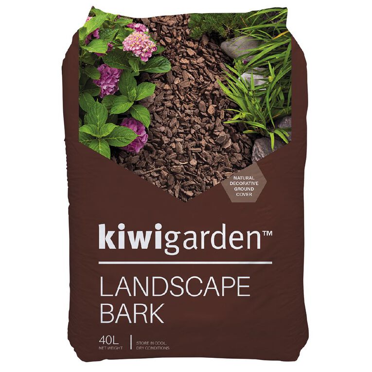 Kiwi Garden Landscape Bark 40L The Warehouse