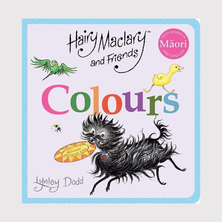 Hairy Maclary & Friends: Colours in Maori and English by Lynley Dodd, , hi-res