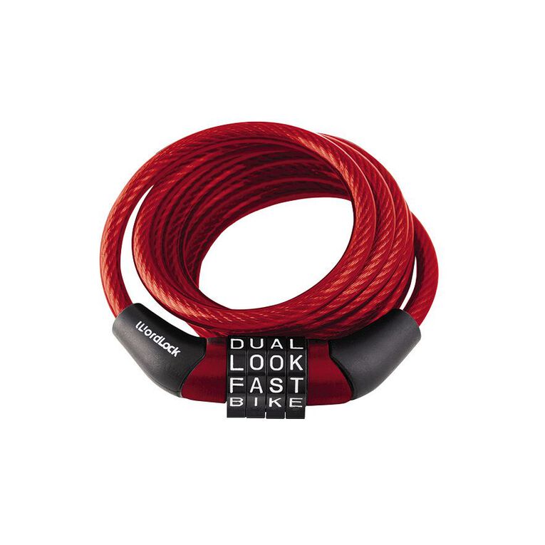 Wordlock Bike Cable Lock 4FT / 6mm/120cm 4ft, , hi-res