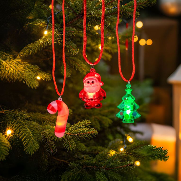 Wonderland Novelty Light Up Character Necklace Assorted, , hi-res