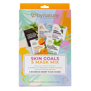by nature skin goals mix mask 5 sheets 5 sheet