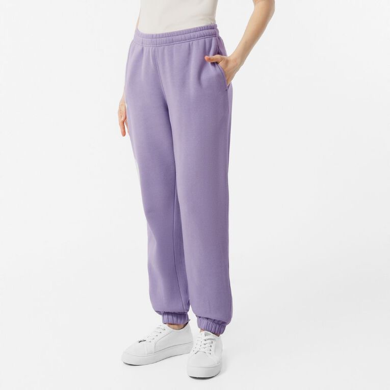 H&H Women's Essential Trackpants, Purple Light, hi-res