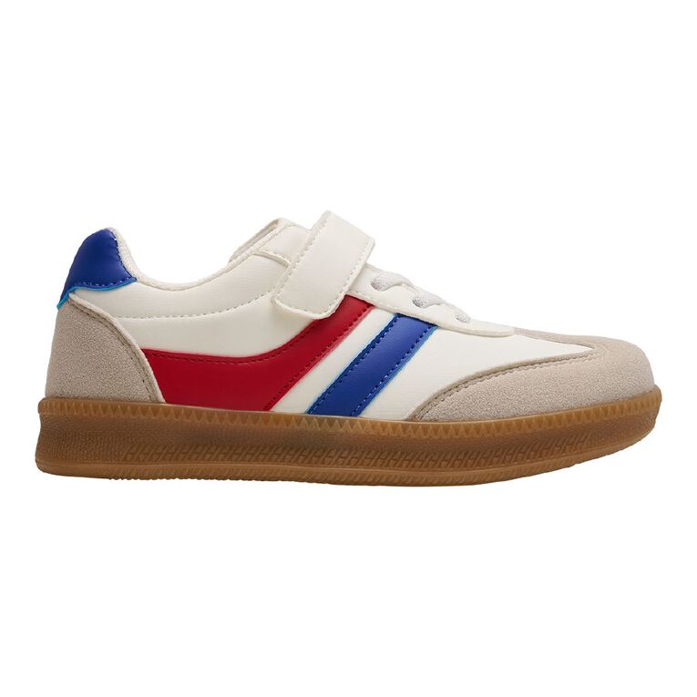Active Intent Senior Kids' Milwakee Sneakers, White, hi-res