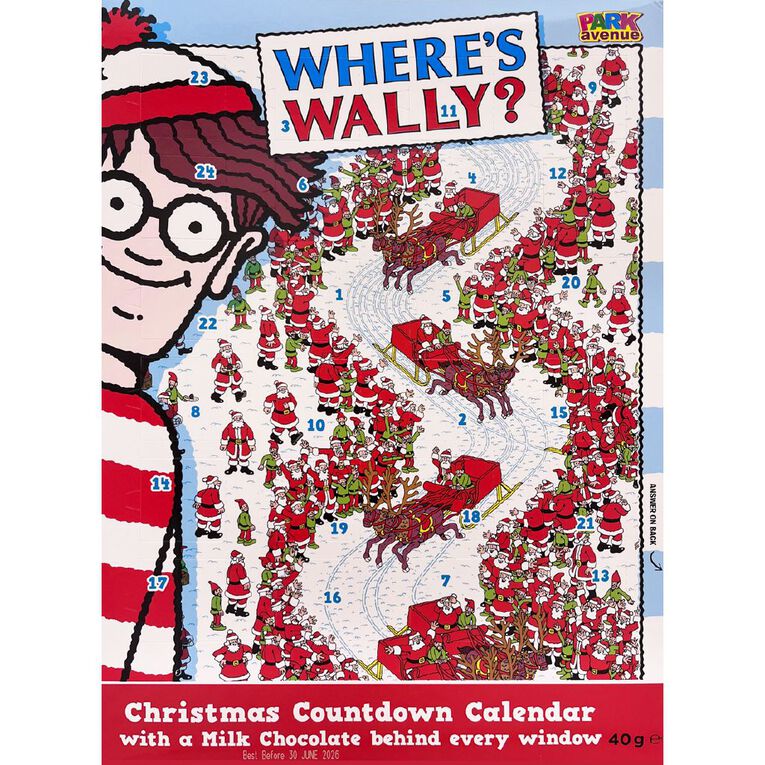 Where's Wally Advent Calendar The Warehouse Where's Wally Advent Calendar The Warehouse