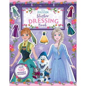 Disney: Frozen Sticker Dressing Book