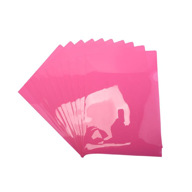 WS Colour Pop L-Shaped Pockets 10 Pack, , hi-res