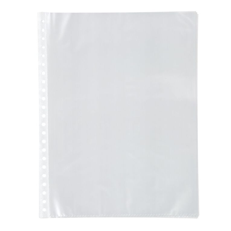 WS Clear Book Refills 10 Pack Clear A4 Clear The Warehouse