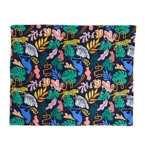 Living & Co Kids Coral Fleece Throw Jungle 127cm x 152cm