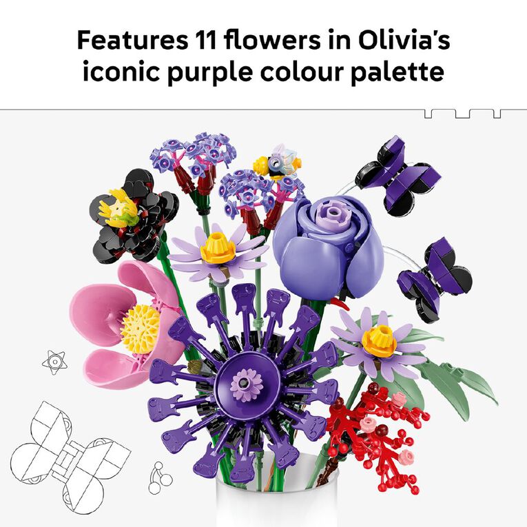 LEGO Botanicals Olivia Rodrigo's Flower Bouquet 11507, , hi-res