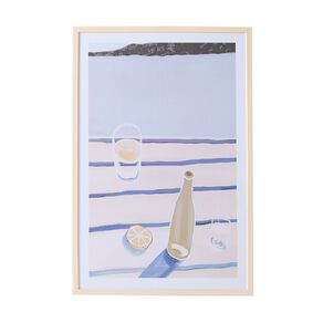 Living & Co Picnic Framed Print 60cm x 90cm