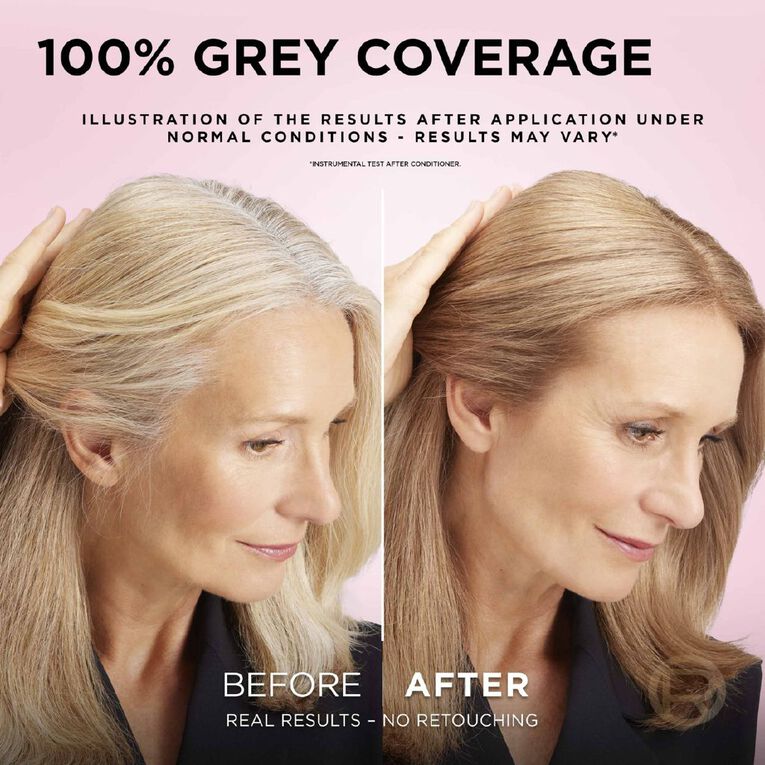 L'Oreal Paris Excellence Creme Hair Colour Ash Blonde 8.1, , hi-res