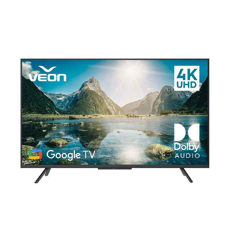 Veon 75 Inch 4K Ultra HD Google Smart TV VNG3F7525, , hi-res