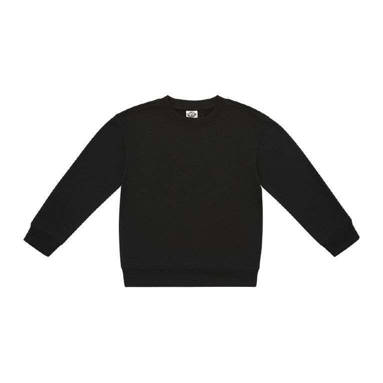Young Original Kids' Crew Sweatshirt, Black, hi-res