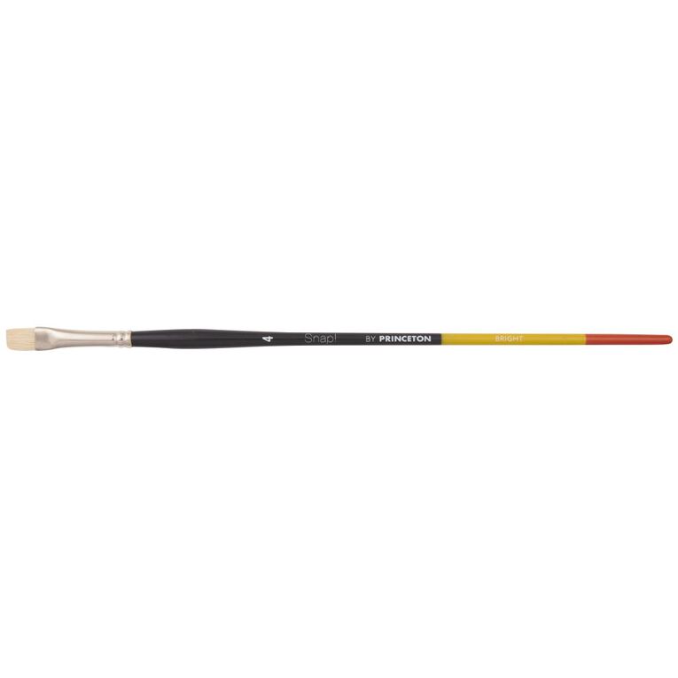 Princeton Snap Brush Long Handle Bristle Bright 4, , hi-res