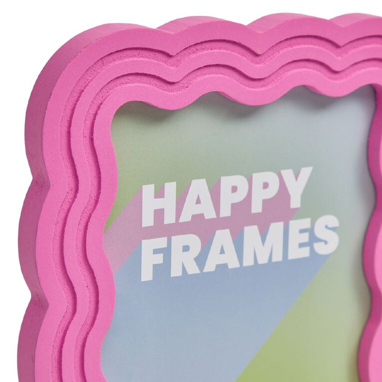 Happy Frames Wavy 13x18 Pink, , hi-res