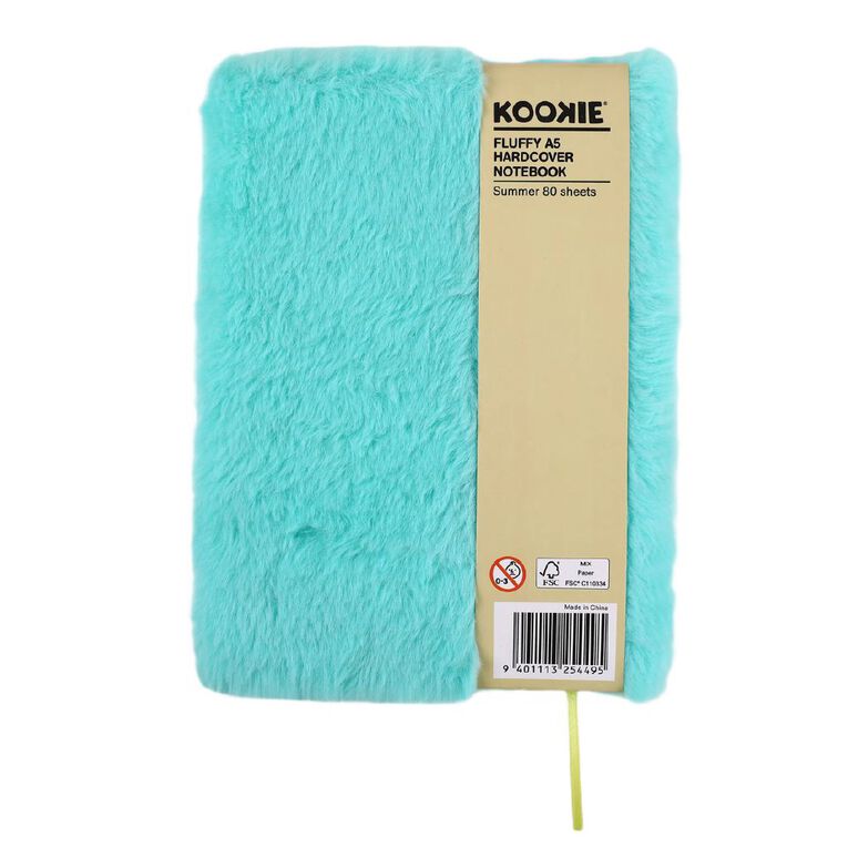 Kookie Summer Fuzzy Notebook Pineapple, , hi-res