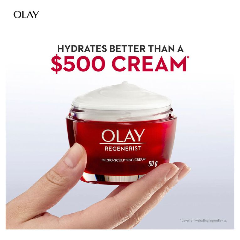 Olay Regenerist SPF30 Whip Moisturiser Cream Red/White 50g, , hi-res