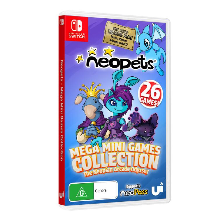 Nintendo Switch Neopets Mega Mini Games Collection Day 1 Edition, , hi-res
