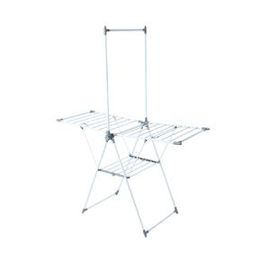 Living & Co Winged Steel Airer with Rod