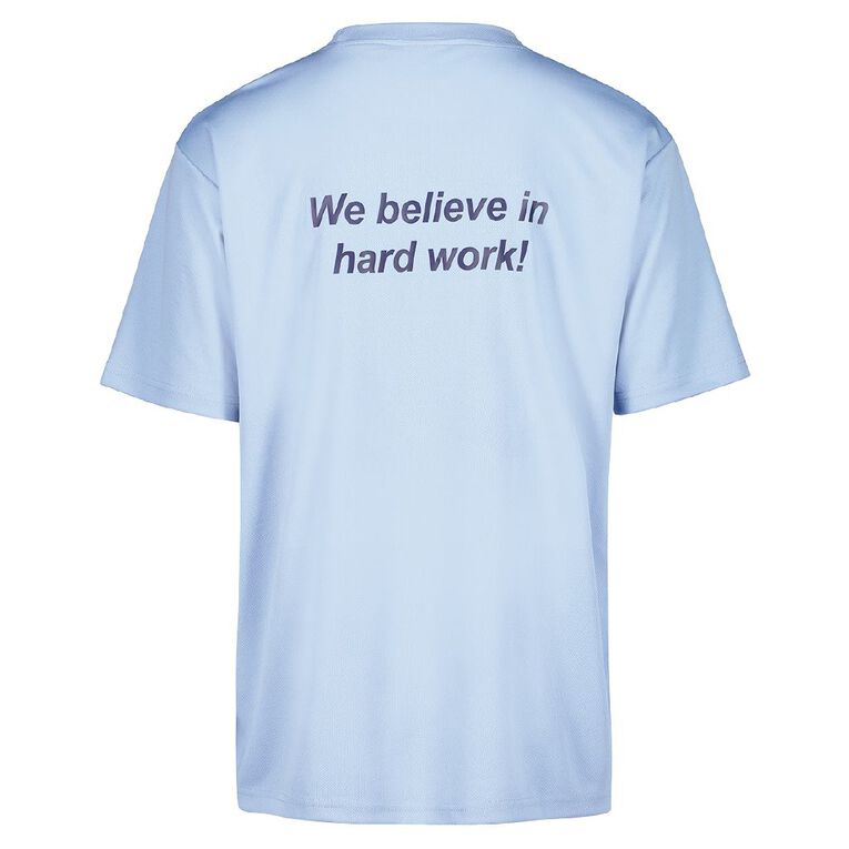 Schooltex Northland College Tee with Screenprint, Sky Blue, hi-res