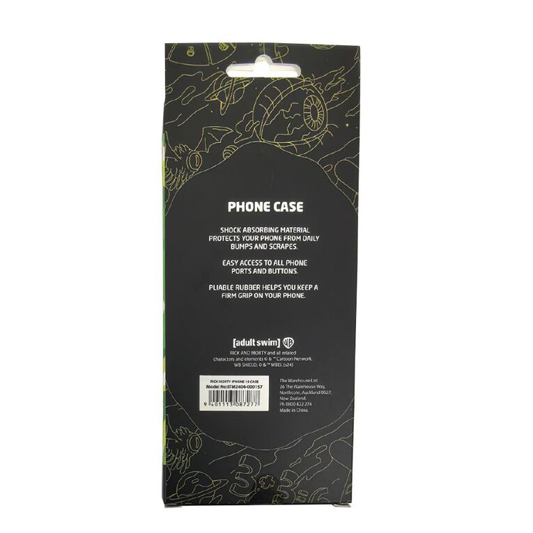 Rick and Morty iPhone 15 Case, , hi-res