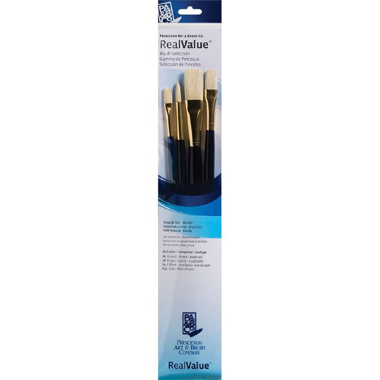 Princeton Brush Bristle Round 6 Flb 4 Brt, , hi-res