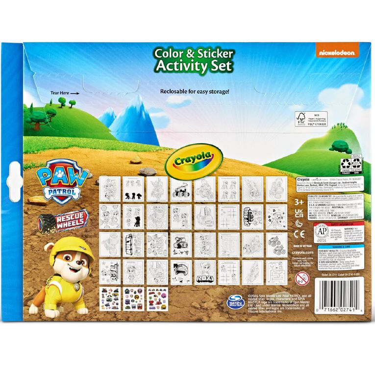 Crayola C&S Activity Set Paw Patrol, , hi-res
