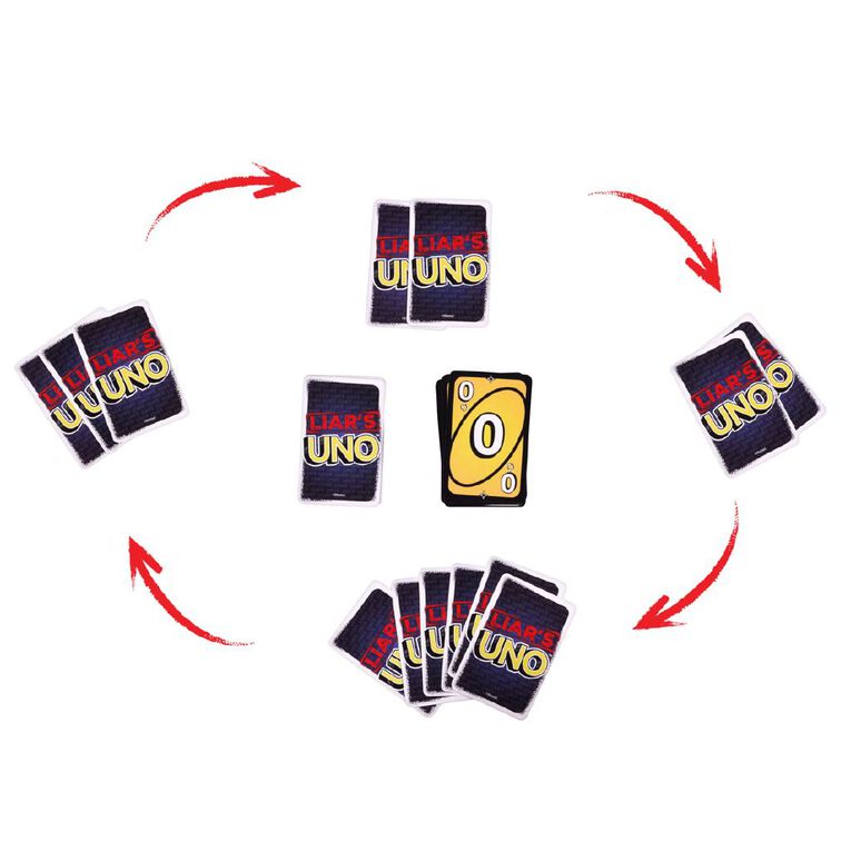 UNO Liars Card Game, , hi-res