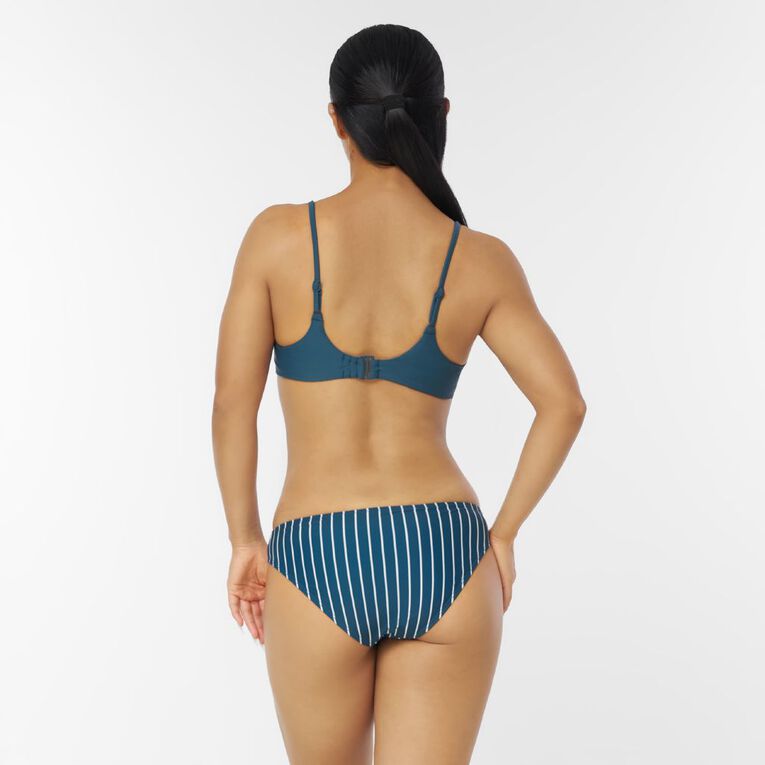 H&H Women's Underwire Bikini Top, Blue Dark, hi-res