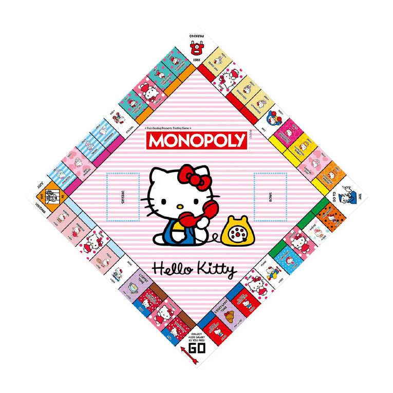 Hello Kitty Monopoly Game, , hi-res