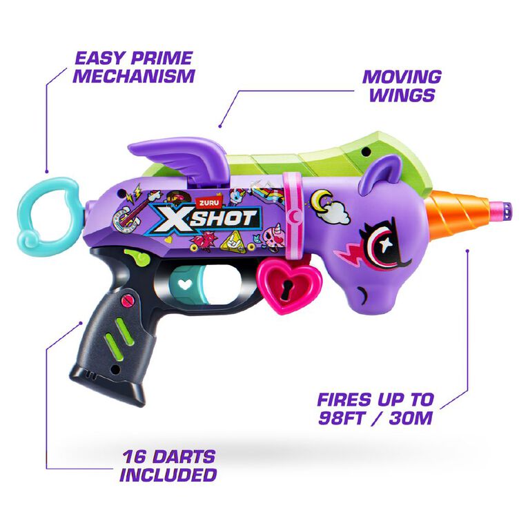 Zuru X Shot Unicorn Blaster Blastercorn Series 1, , hi-res