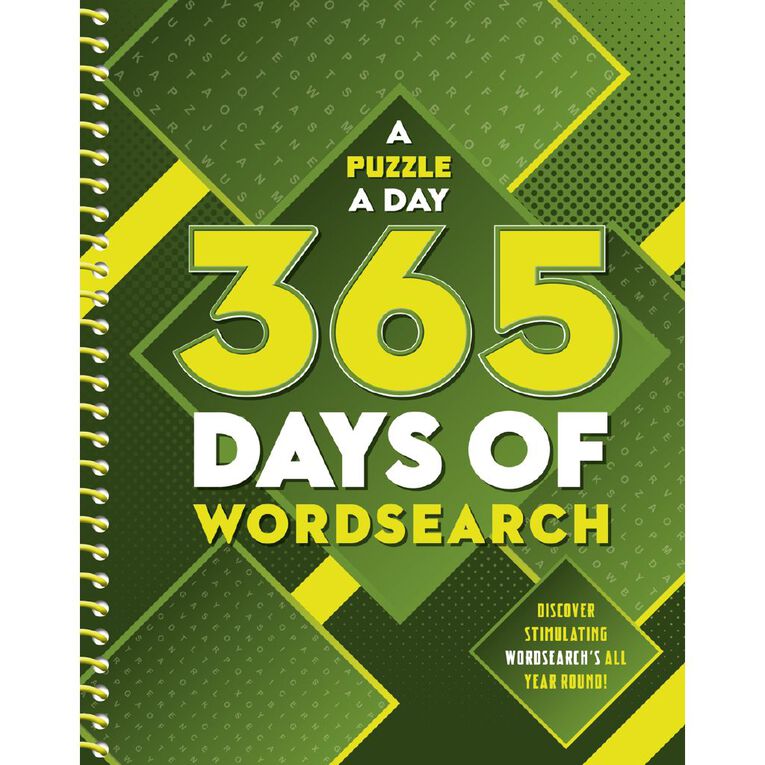 A Puzzle A Day #4 365 Days Of Wordsearch, , hi-res