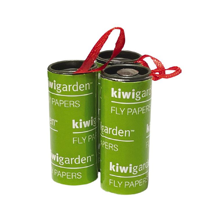 Kiwi Garden Fly Paper Sticky Trap Roll 8 Pack | The Warehouse