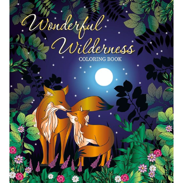 Creative Pages: Wonderful Wilderness Coloring Book, , hi-res