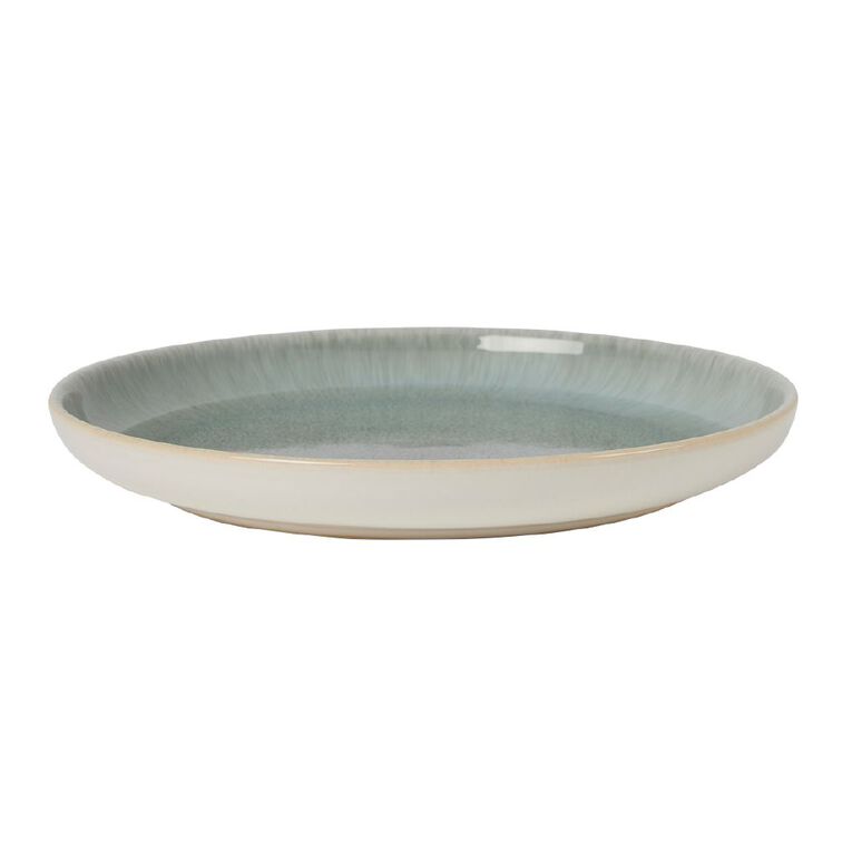 Living & Co Piha Glazed Side Plate Green, , hi-res