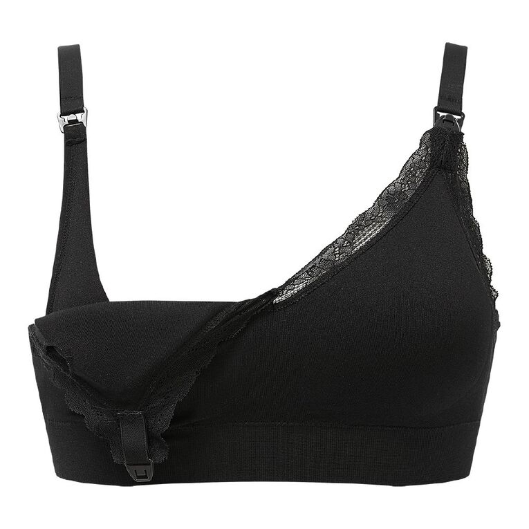H&H Women's Seamfree Maternity Bra 2 Pack, Natural, hi-res