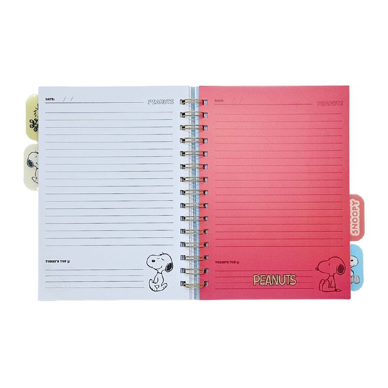 Peanuts A5 Spiral Notebook, , hi-res