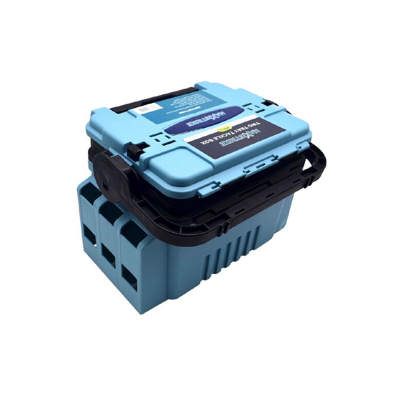 Maxistrike Small Two Tray Tackle Box, , hi-res