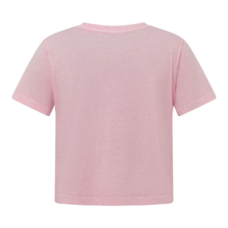 H&H Women's Moon Wash Tee, Pink, hi-res