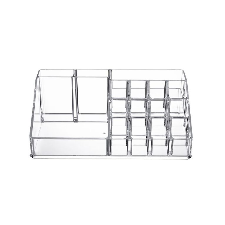 Living & Co Make Up Organiser Clear, , hi-res