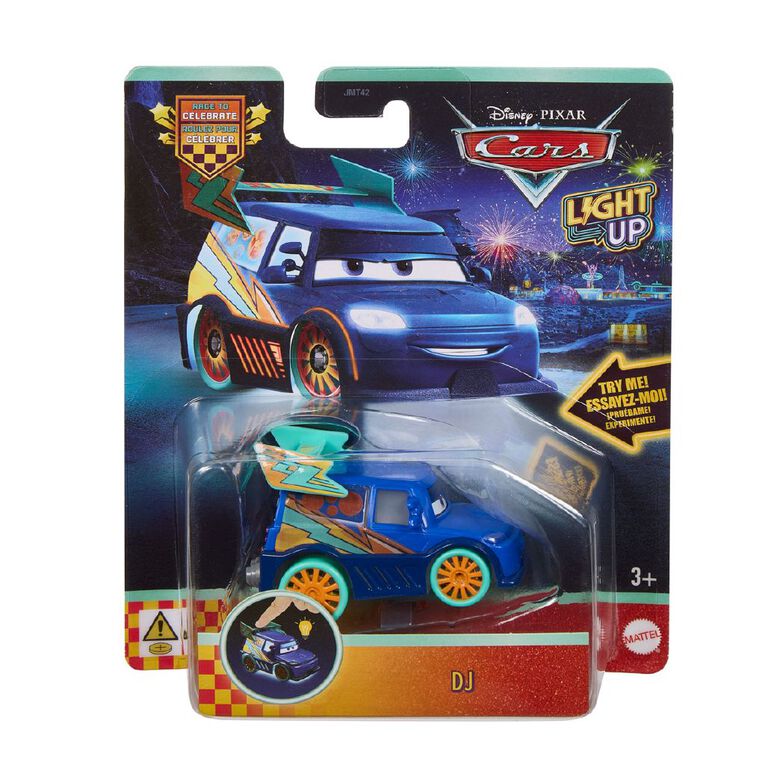 Cars 1:55 Light Up Racers Vehicle Assorted, , hi-res